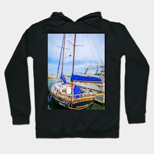 Boat Seaport Italy Summer Sail Sea Travel Italy Hoodie